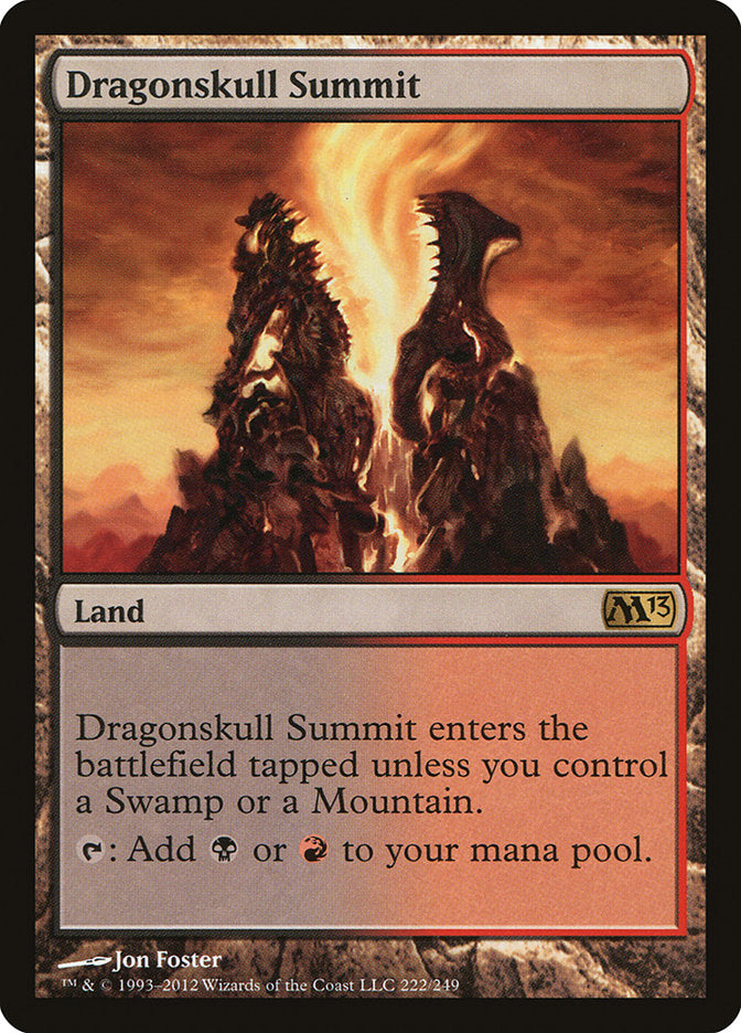 {R} Dragonskull Summit [Magic 2013][M13 222]