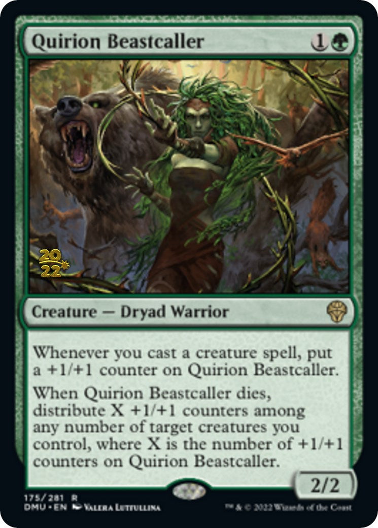 {@R} Quirion Beastcaller [Dominaria United Prerelease Promos][PR DMU 175]