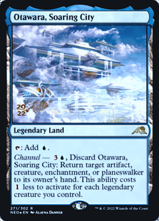 {R} Otawara, Soaring City [Kamigawa: Neon Dynasty Prerelease Promos][PR NEO 271]