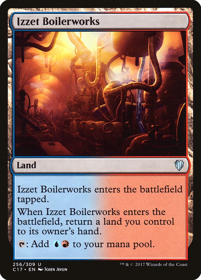 {C} Izzet Boilerworks [Commander 2017][C17 256]