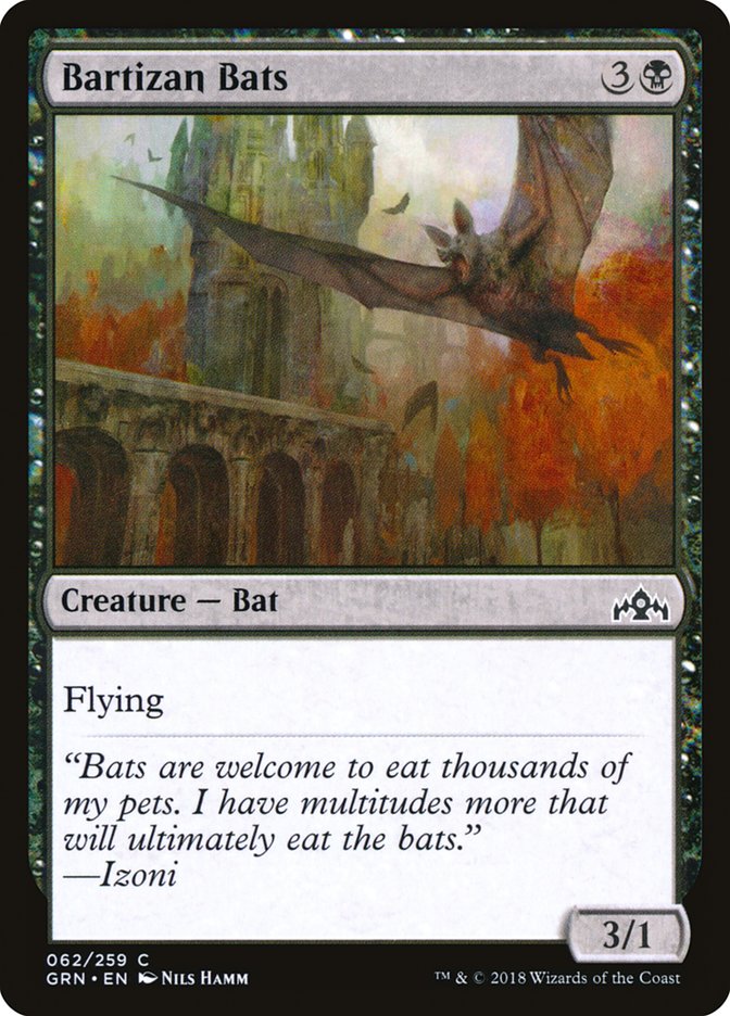 {C} Bartizan Bats [Guilds of Ravnica][GRN 062]