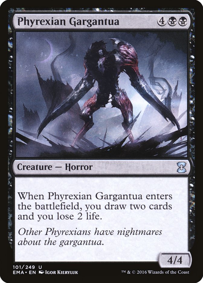 {C} Phyrexian Gargantua [Eternal Masters][EMA 101]