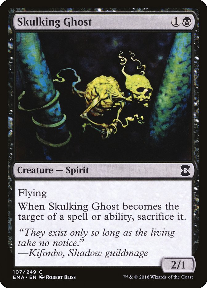 {C} Skulking Ghost [Eternal Masters][EMA 107]