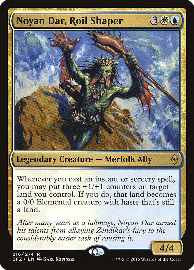 {R} Noyan Dar, Roil Shaper [Battle for Zendikar][BFZ 216]