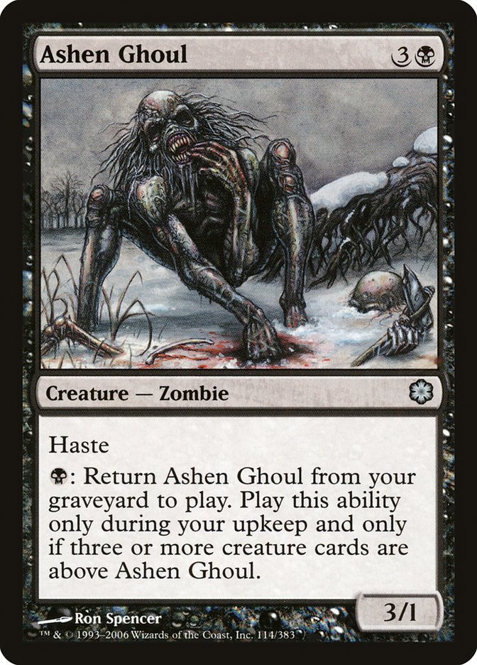 {C} Ashen Ghoul [Coldsnap Theme Decks][CST 114]