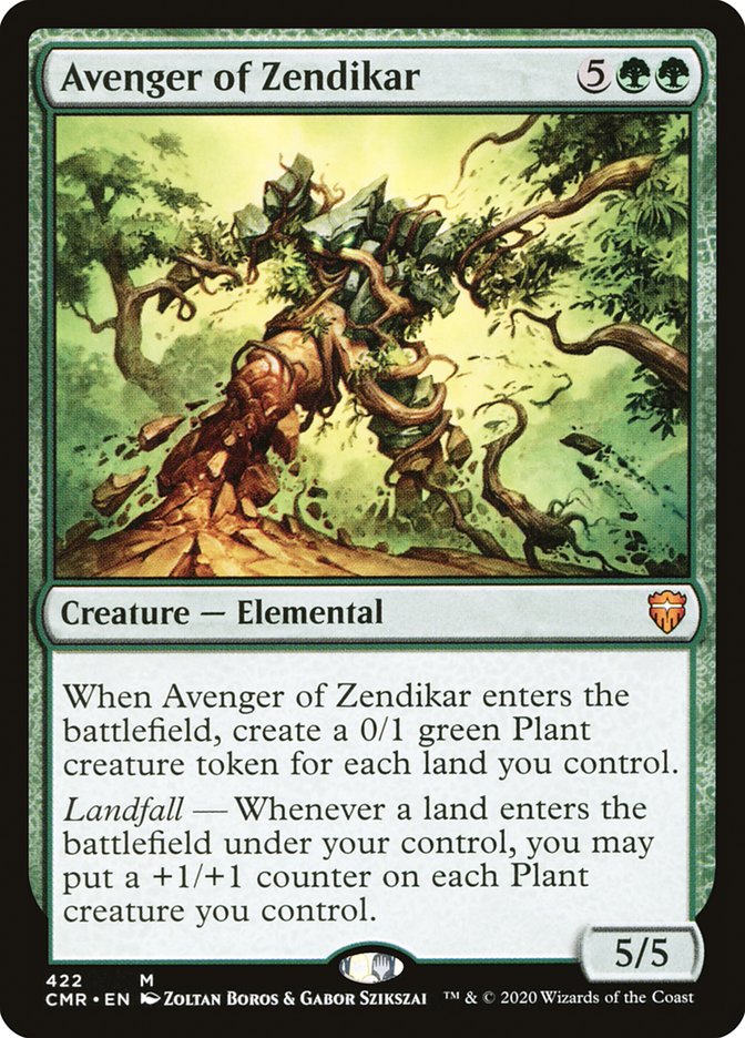 {R} Avenger of Zendikar [Commander Legends][CMR 422]