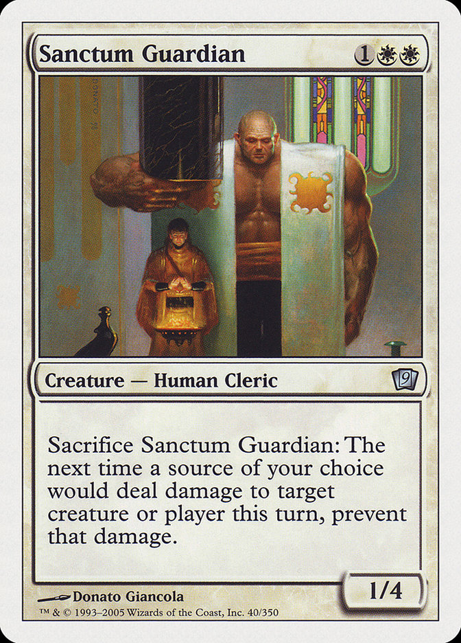 {C} Sanctum Guardian [Ninth Edition][9ED 040]