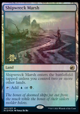 {R} Shipwreck Marsh [Innistrad: Midnight Hunt Prerelease Promos][PR MID 267]