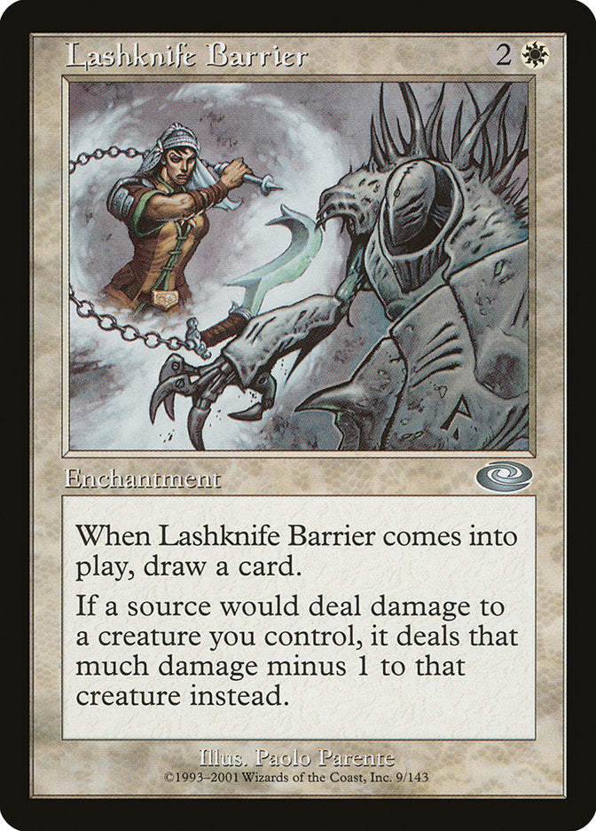 {C} Lashknife Barrier [Planeshift][PLS 009]