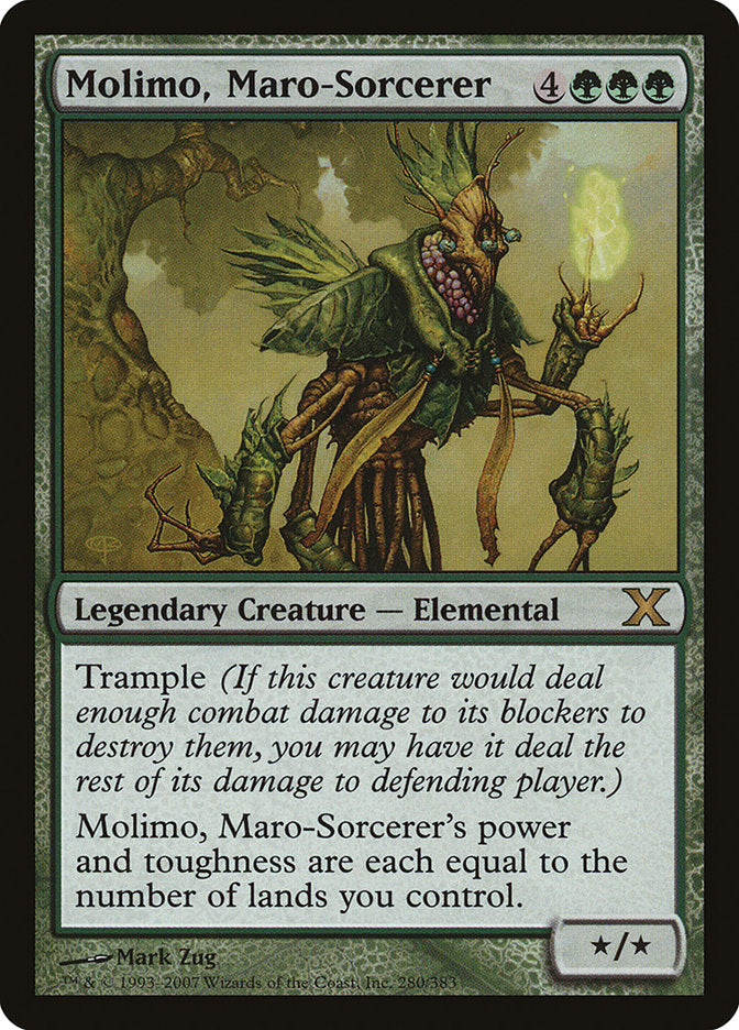 {R} Molimo, Maro-Sorcerer [Tenth Edition][10E 280]