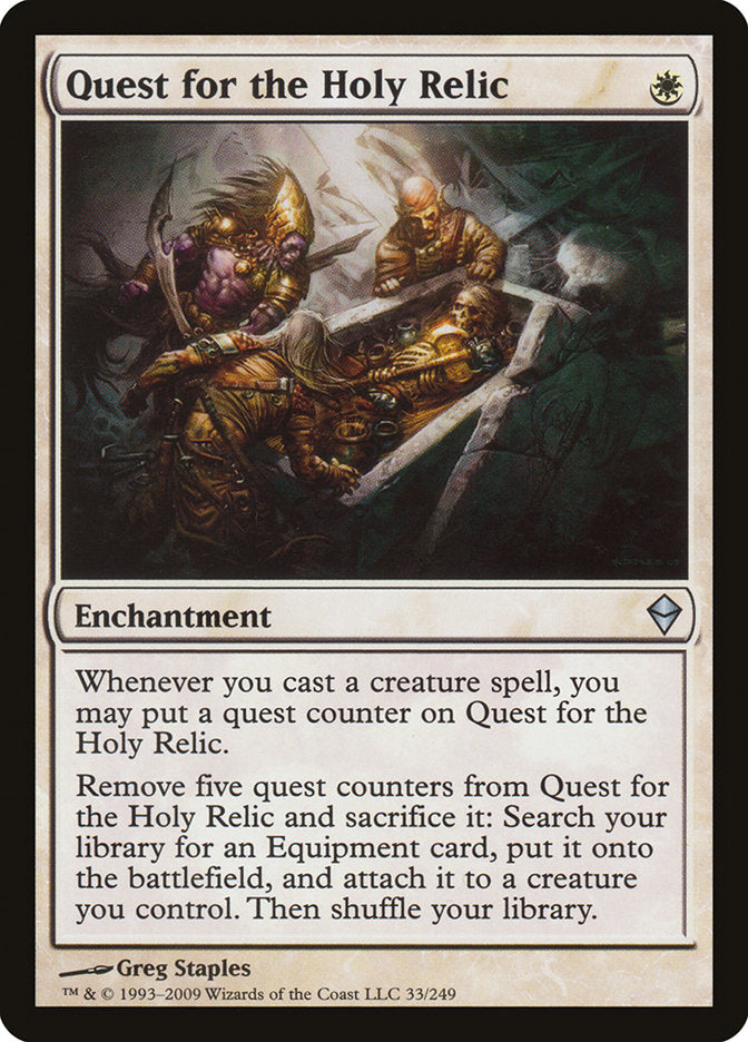 {C} Quest for the Holy Relic [Zendikar][ZEN 033]