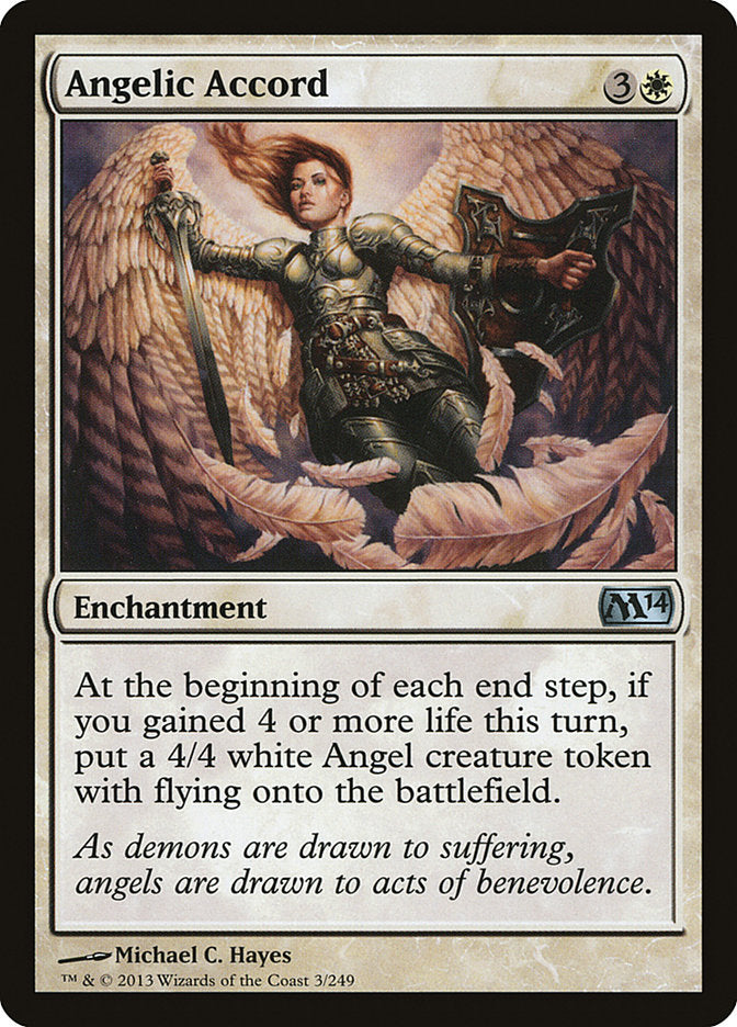 {C} Angelic Accord [Magic 2014][M14 003]