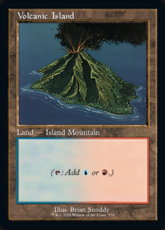 {R} Volcanic Island (Retro) [30th Anniversary Edition][30A 579]