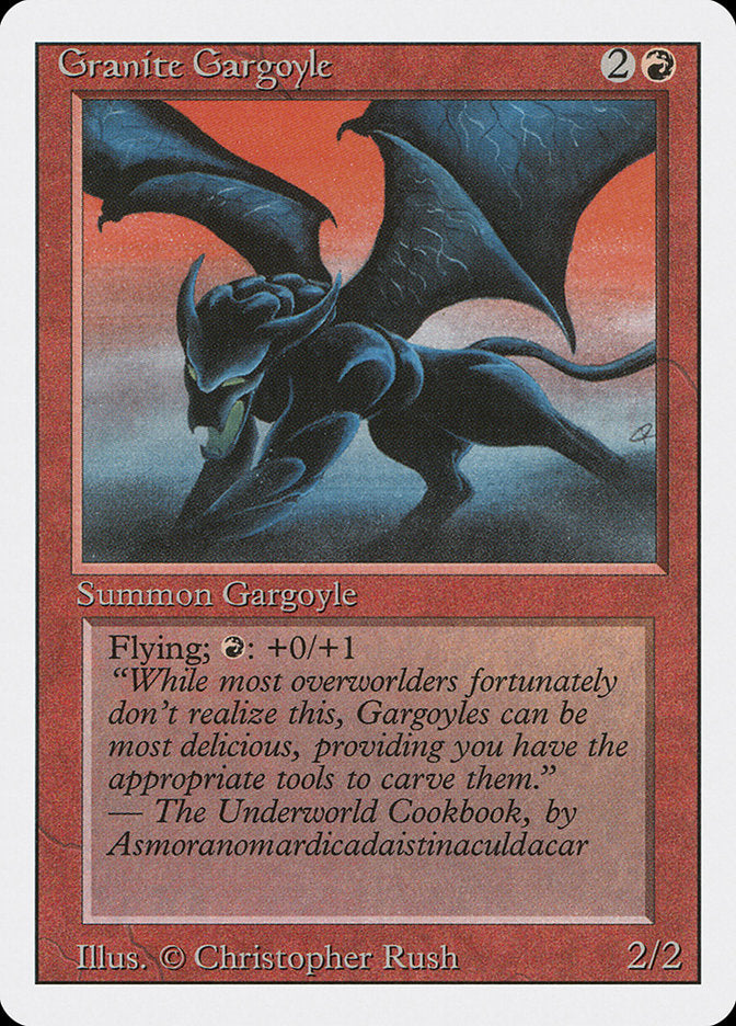 {R} Granite Gargoyle [Revised Edition][3ED 156]