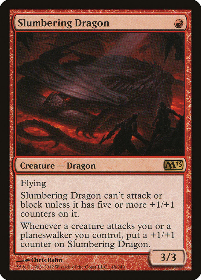 {R} Slumbering Dragon [Magic 2013][M13 148]