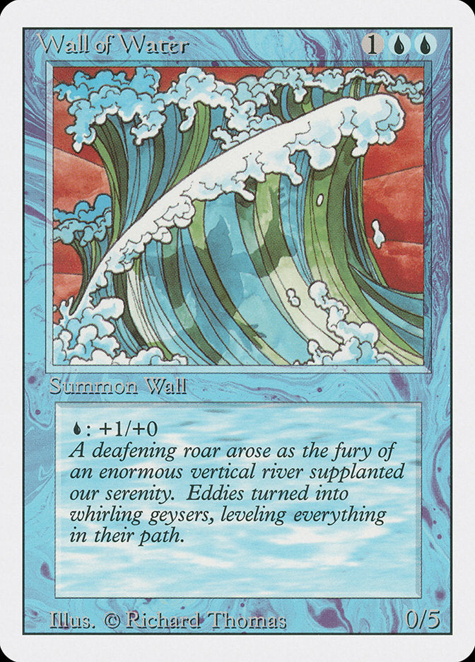 {C} Wall of Water [Revised Edition][3ED 091]