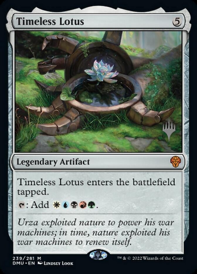 {@R} Timeless Lotus (Promo Pack) [Dominaria United Promos][PP DMU 239]