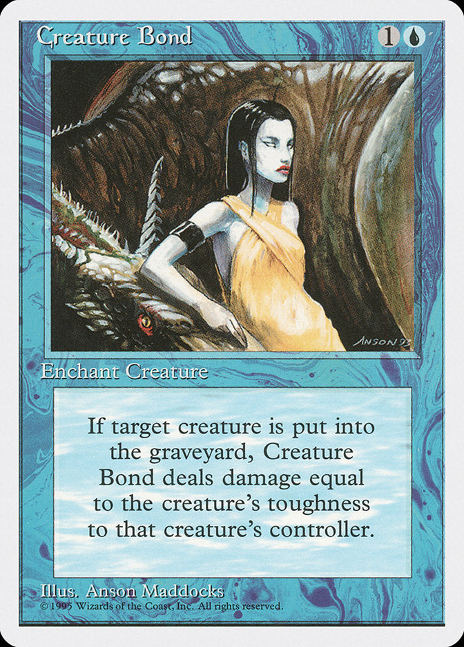 {C} Creature Bond [Fourth Edition][4ED 066]