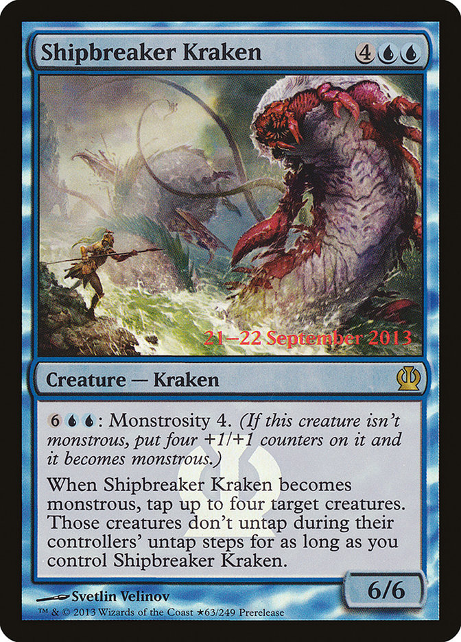 {R} Shipbreaker Kraken [Theros Prerelease Promos][PR THS 063]