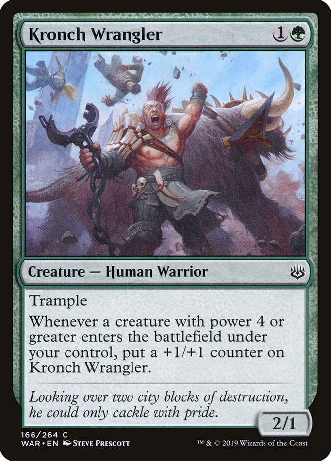 {C} Kronch Wrangler [War of the Spark][WAR 166]