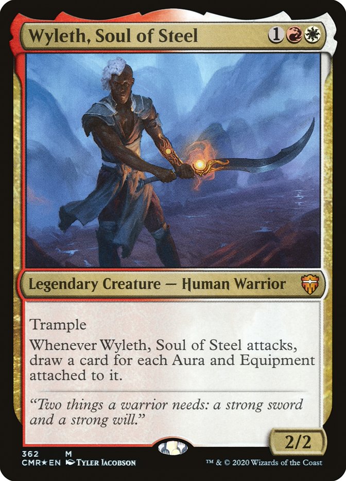 {R} Wyleth, Soul of Steel [Commander Legends][CMR 362]