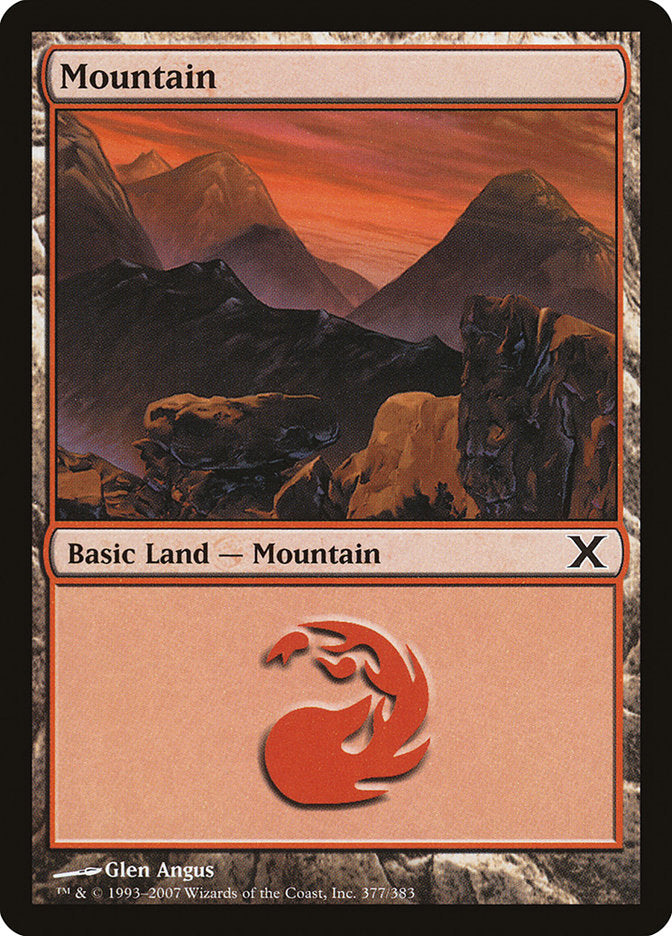 {B}[10E 377] Mountain (377) [Tenth Edition]