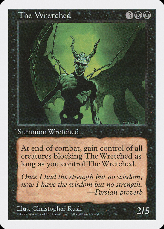 {R} The Wretched [Fifth Edition][5ED 197]