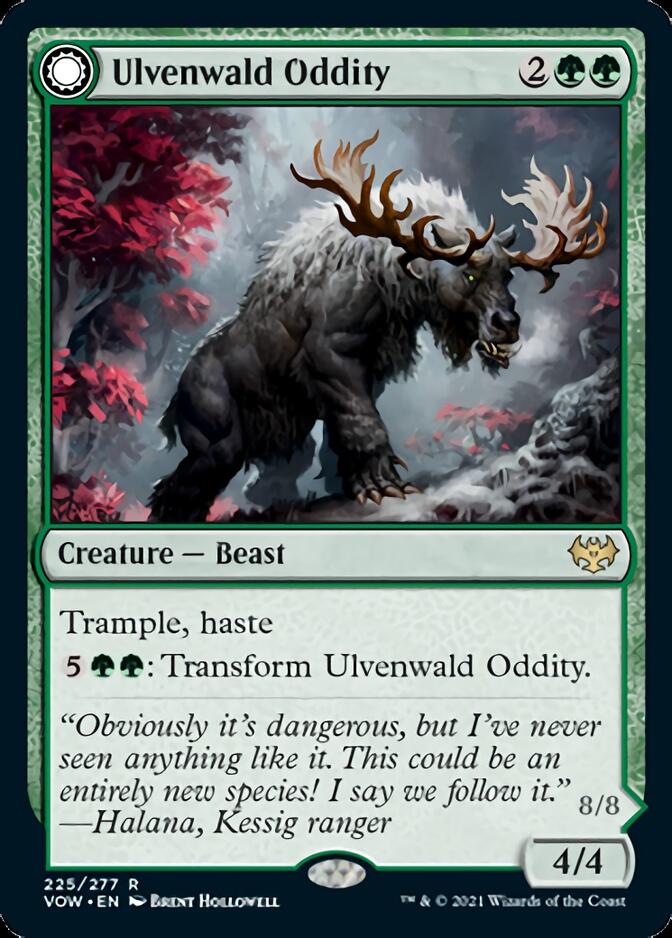 {R} Ulvenwald Oddity // Ulvenwald Behemoth [Innistrad: Crimson Vow][VOW 225]