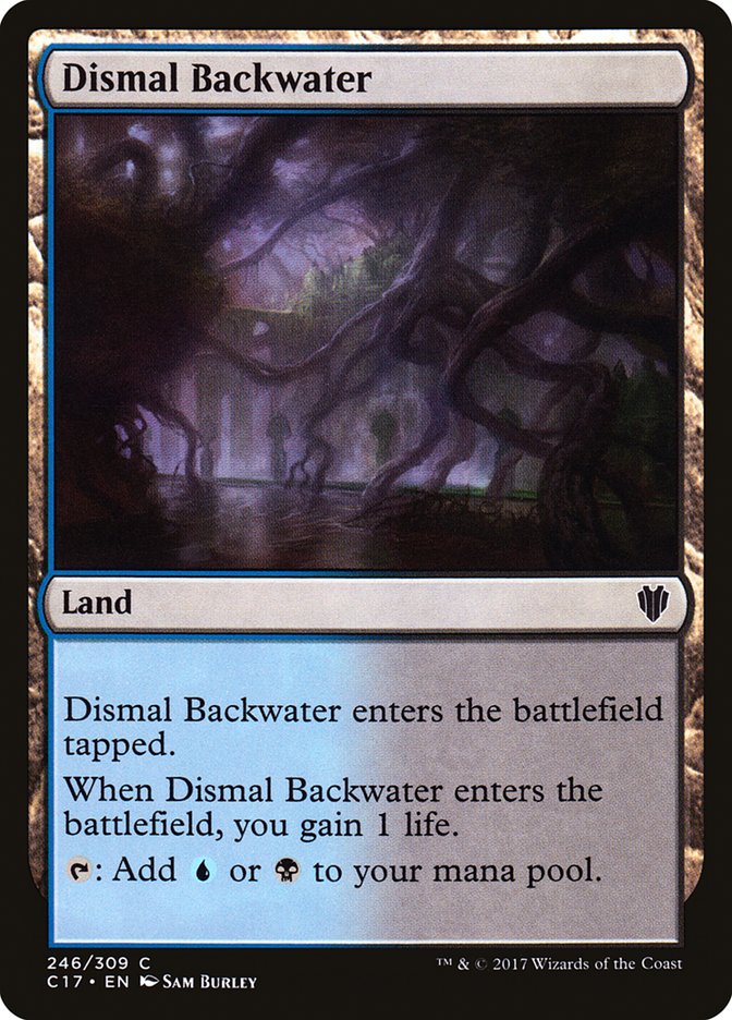 {C} Dismal Backwater [Commander 2017][C17 246]