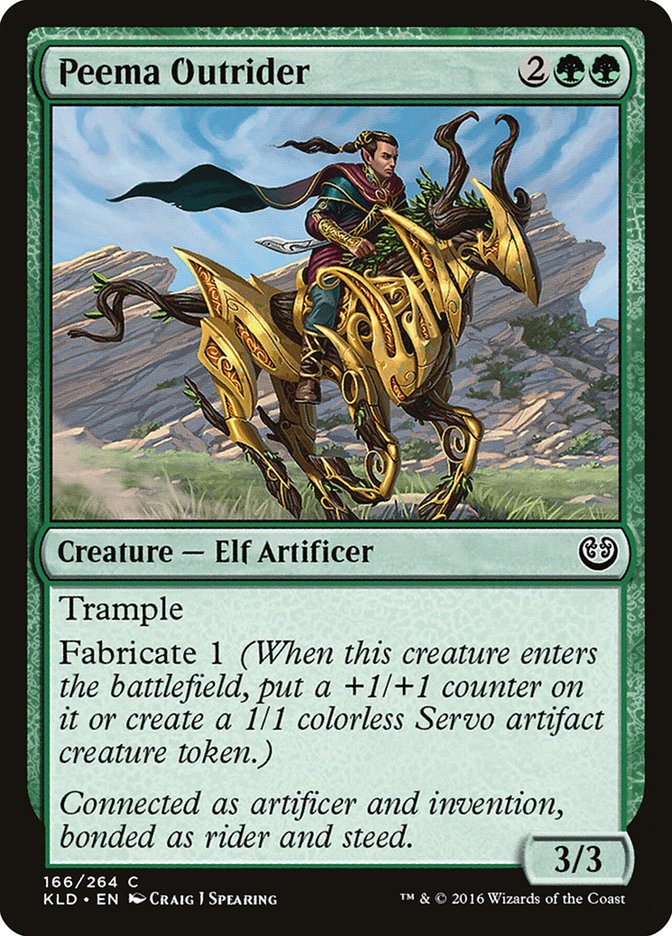 {C} Peema Outrider [Kaladesh][KLD 166]