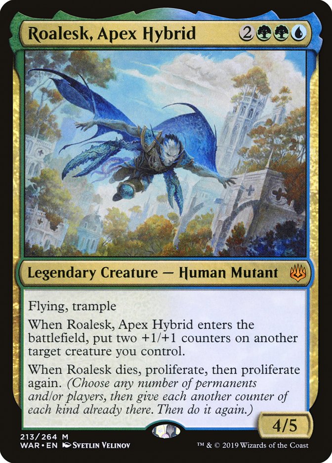 {R} Roalesk, Apex Hybrid [War of the Spark][WAR 213]