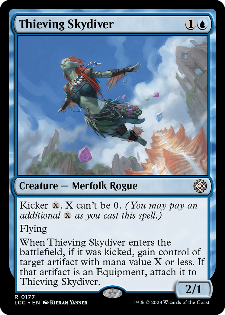 {R} Thieving Skydiver [The Lost Caverns of Ixalan Commander][LCC 177]