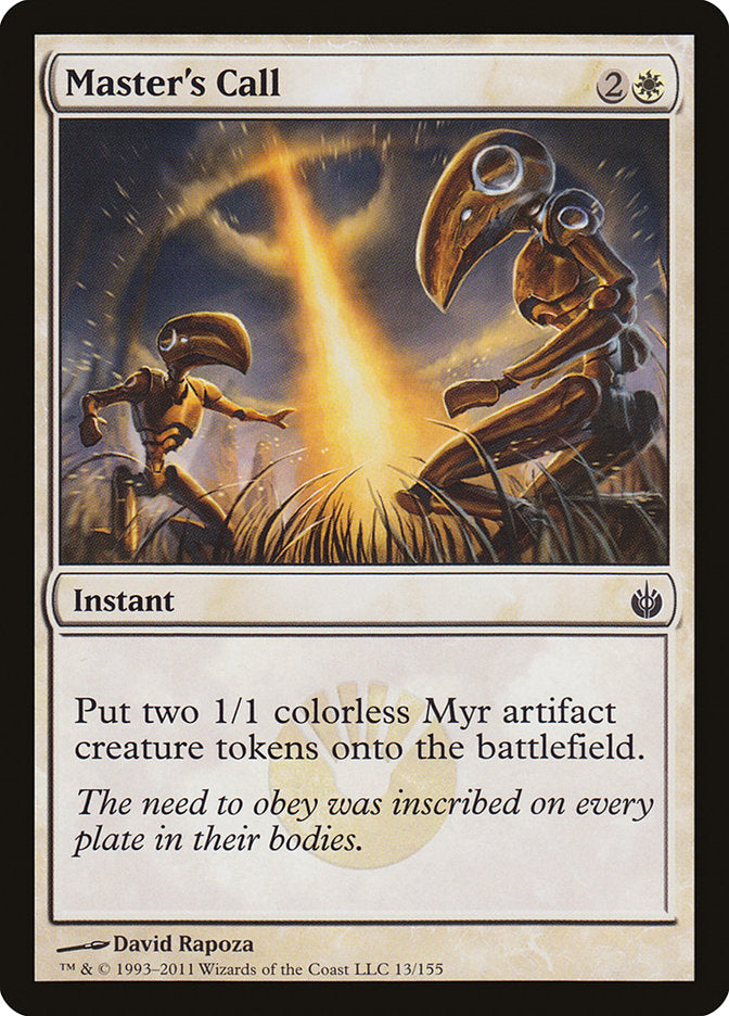 {C} Master's Call [Mirrodin Besieged][MBS 013]