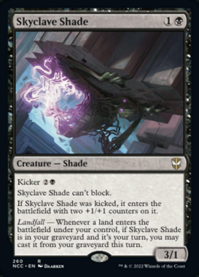 {R} Skyclave Shade [Streets of New Capenna Commander][NCC 260]