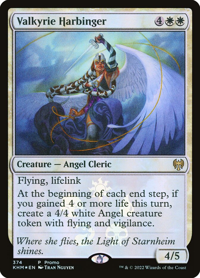 {R} Valkyrie Harbinger [Resale Promos][KHM 374]