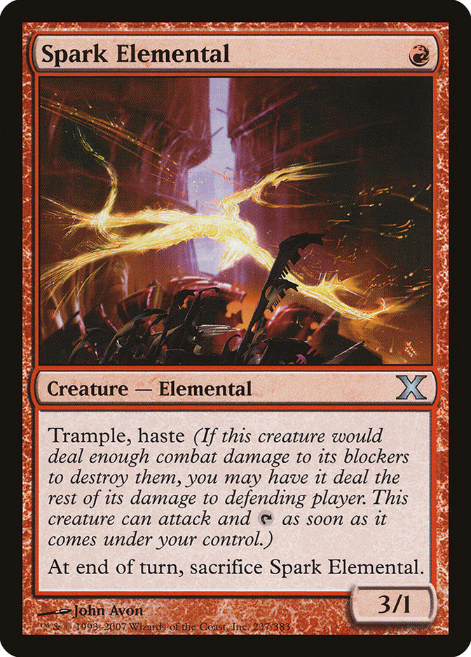 {C} Spark Elemental [Tenth Edition][10E 237]