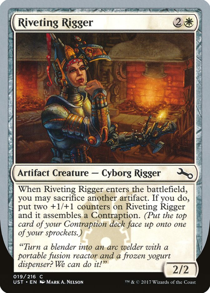{C} Riveting Rigger [Unstable][UST 019]