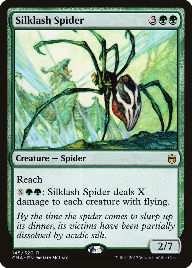 {R} Silklash Spider [Commander Anthology][CMA 145]