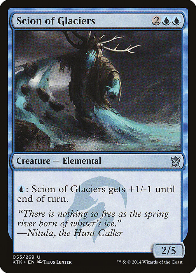 {C} Scion of Glaciers [Khans of Tarkir][KTK 053]