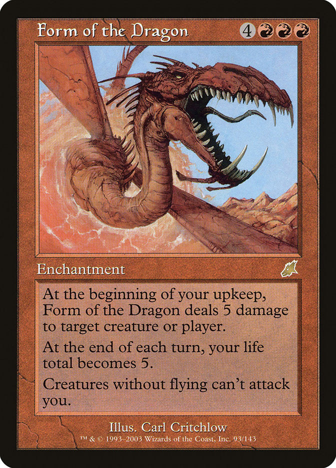 {R} Form of the Dragon [Scourge][SCG 093]