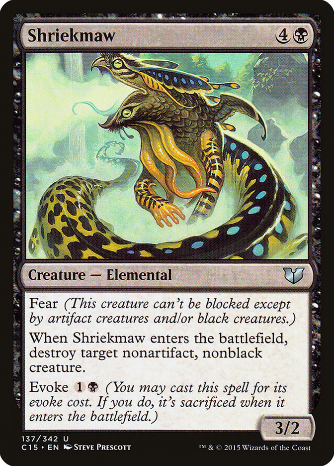 {C} Shriekmaw [Commander 2015][C15 137]