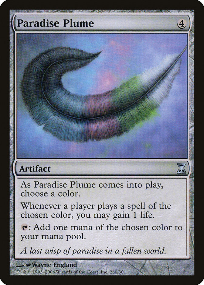 {C} Paradise Plume [Time Spiral][TSP 260]