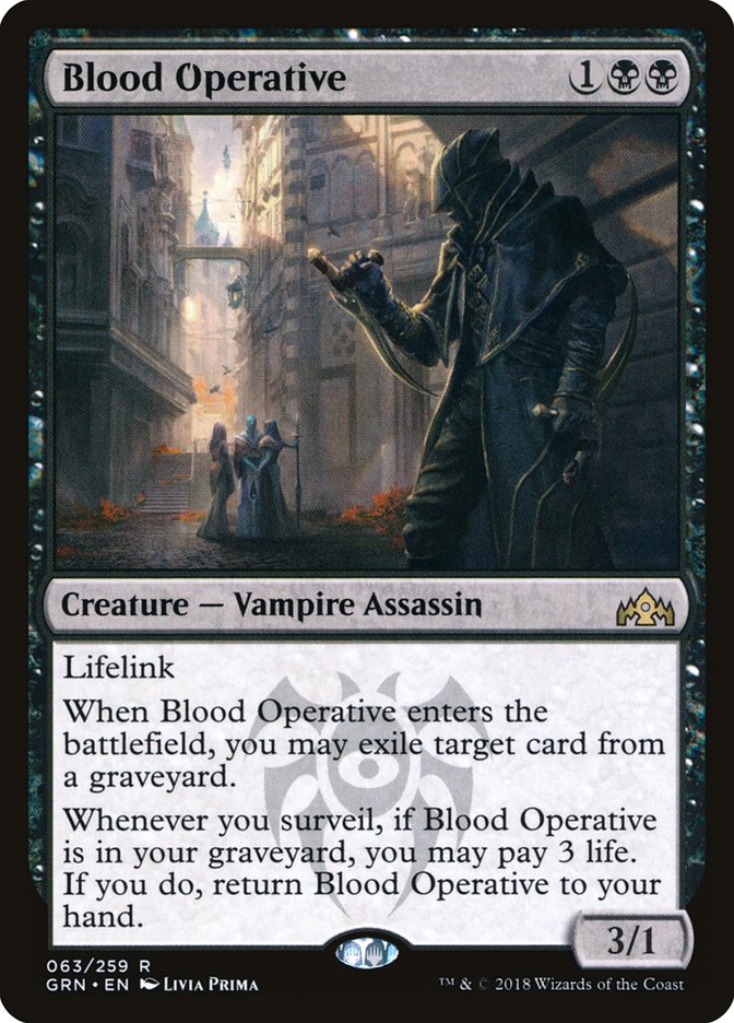 {R} Blood Operative [Guilds of Ravnica][GRN 063]