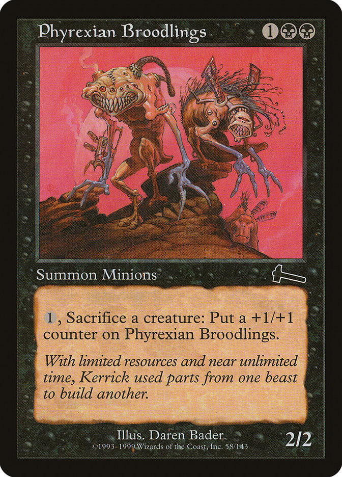 {C} Phyrexian Broodlings [Urza's Legacy][ULG 058]