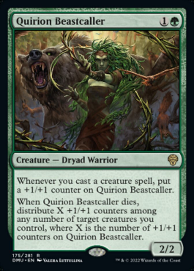 {@R} Quirion Beastcaller [Dominaria United][DMU 175]