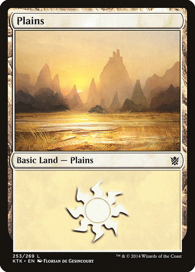 {B}[KTK 253] Plains (253) [Khans of Tarkir]