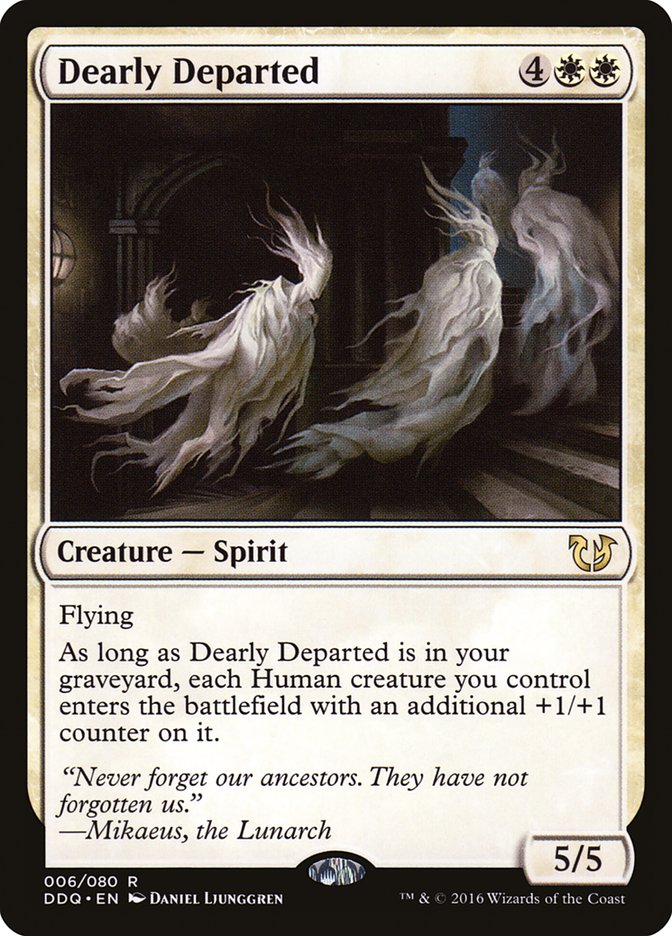 {R} Dearly Departed [Duel Decks: Blessed vs. Cursed][DDQ 006]