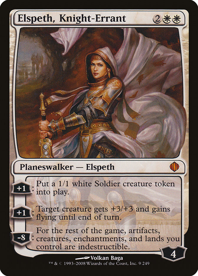 {R} Elspeth, Knight-Errant [Shards of Alara][ALA 009]