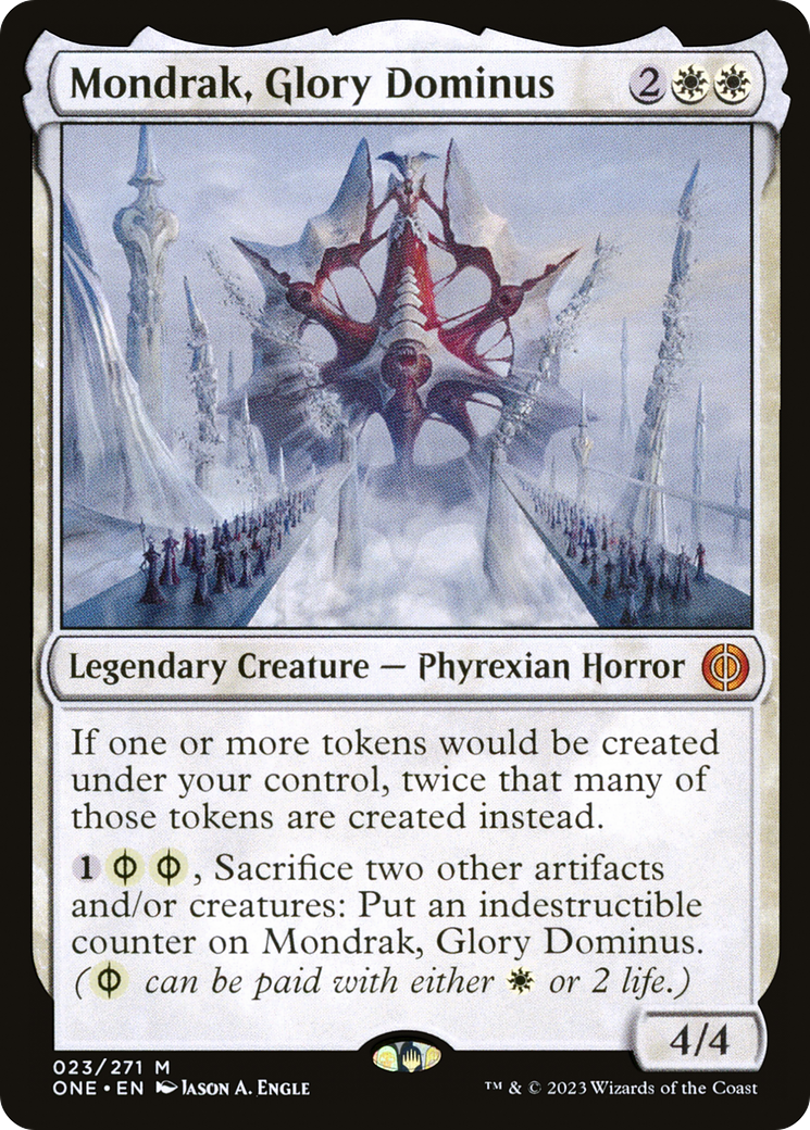 {@R} Mondrak, Glory Dominus [Phyrexia: All Will Be One][ONE 023]