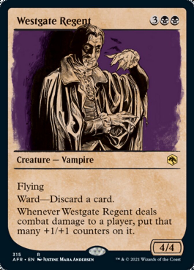 {R} Westgate Regent (Showcase) [Dungeons & Dragons: Adventures in the Forgotten Realms][AFR 315]